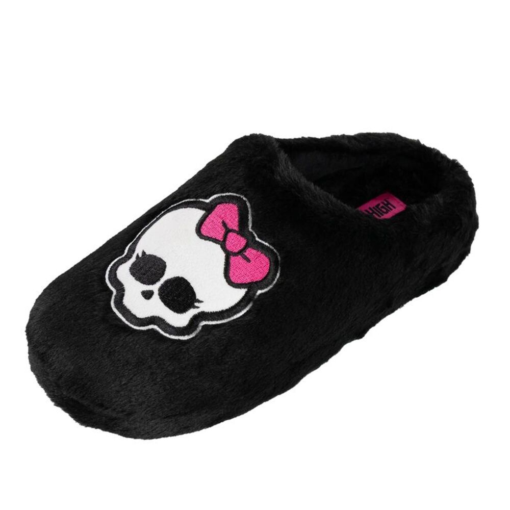 Monster High Womens/Ladies Character Mule Slippers / Black